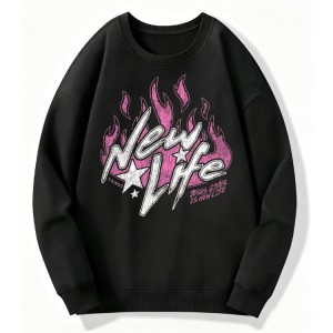 New Life Flames Sweatshirt